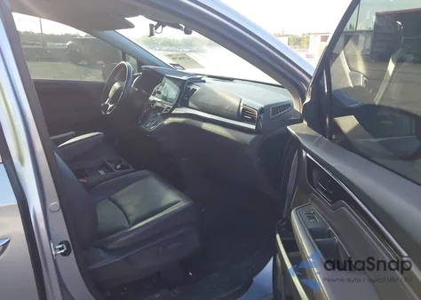 2018 Honda Odyssey Elite из США, поврежденный, VIN 5FNRL6H92JB000413